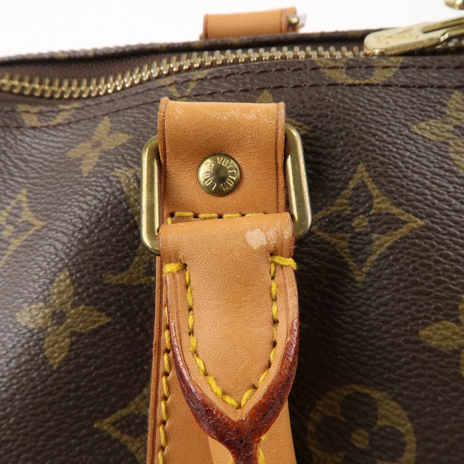 Louis Vuitton Monogram Keep All 55 Boston Bag Brown M41424