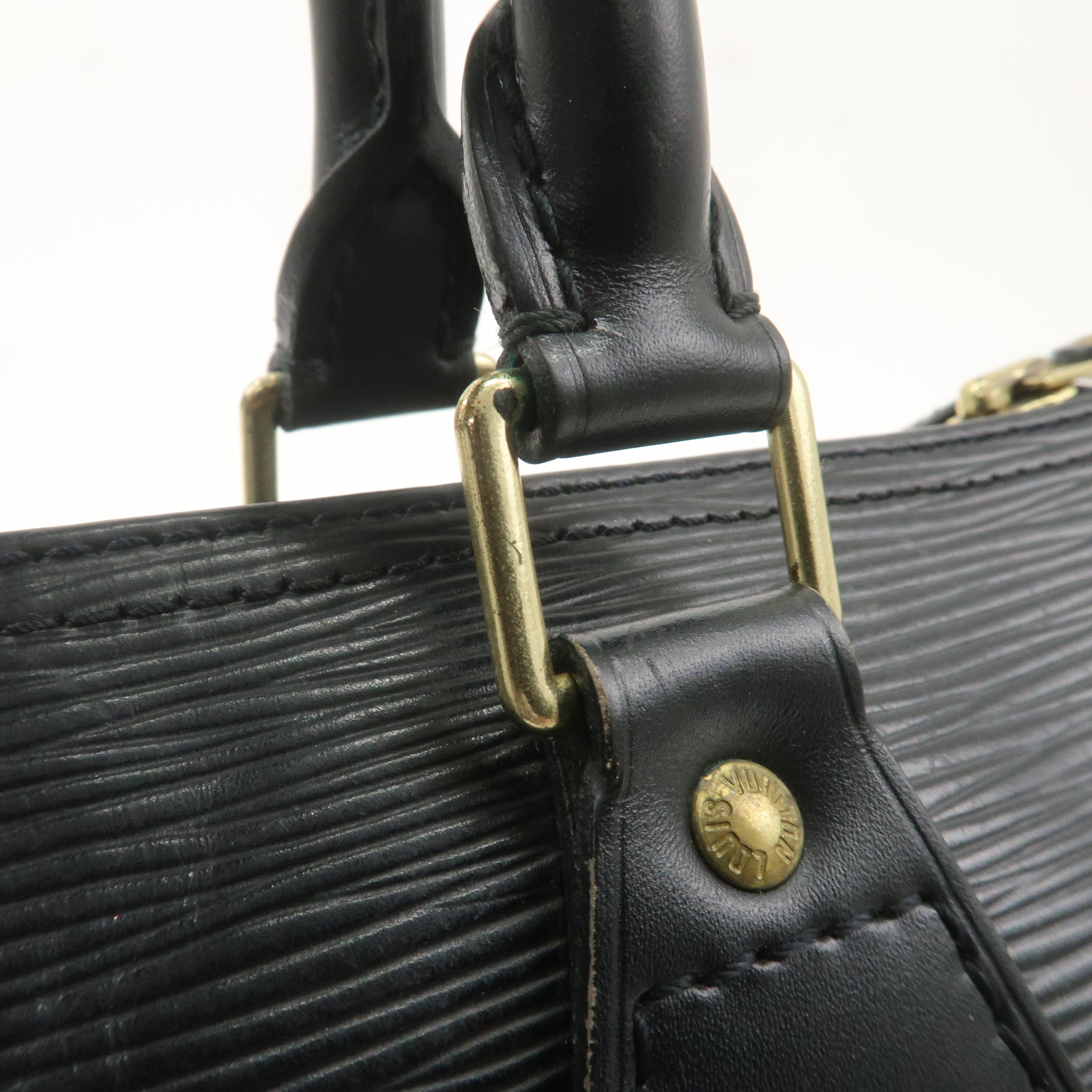 Louis Vuitton Epi Speedy 25 Boston Bag Hand Bag Noir Black M43012