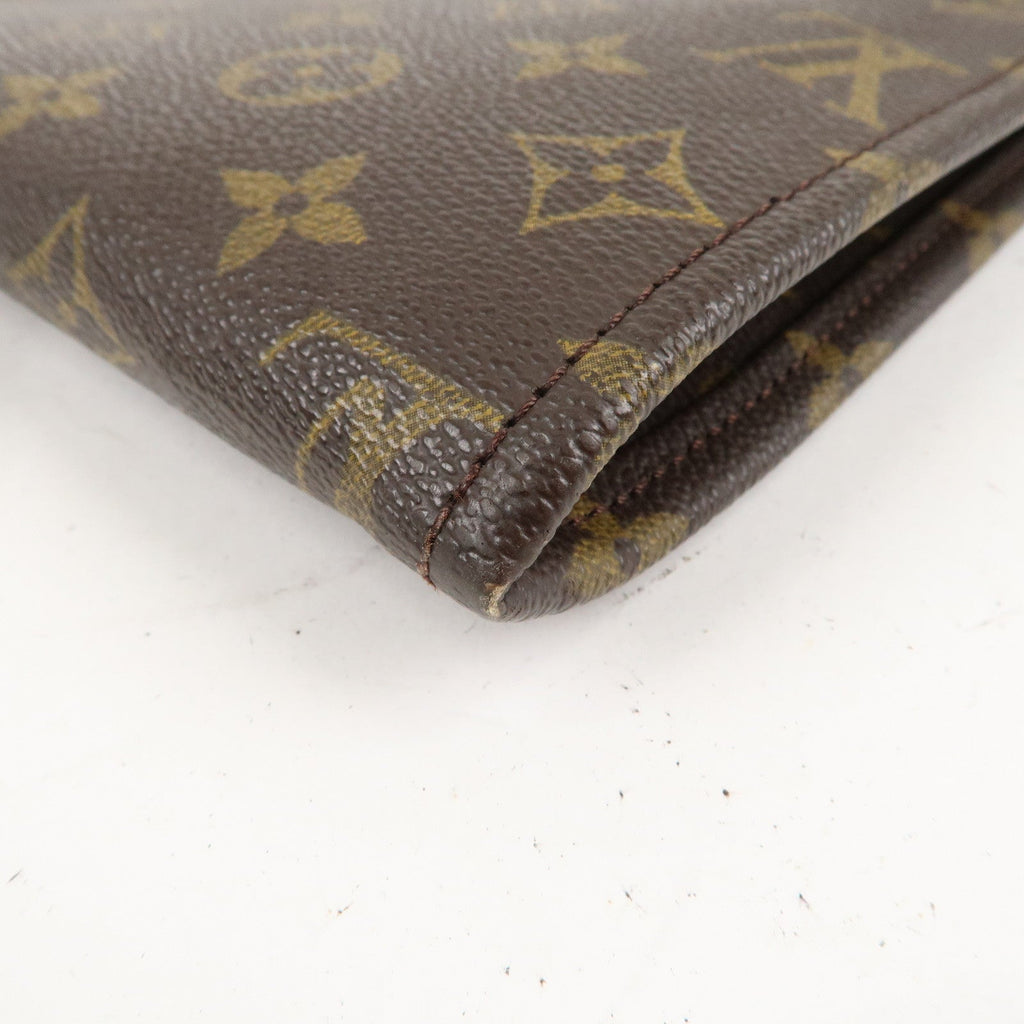 Louis Vuitton Monogram Porte Documents Clutch Bag M53456