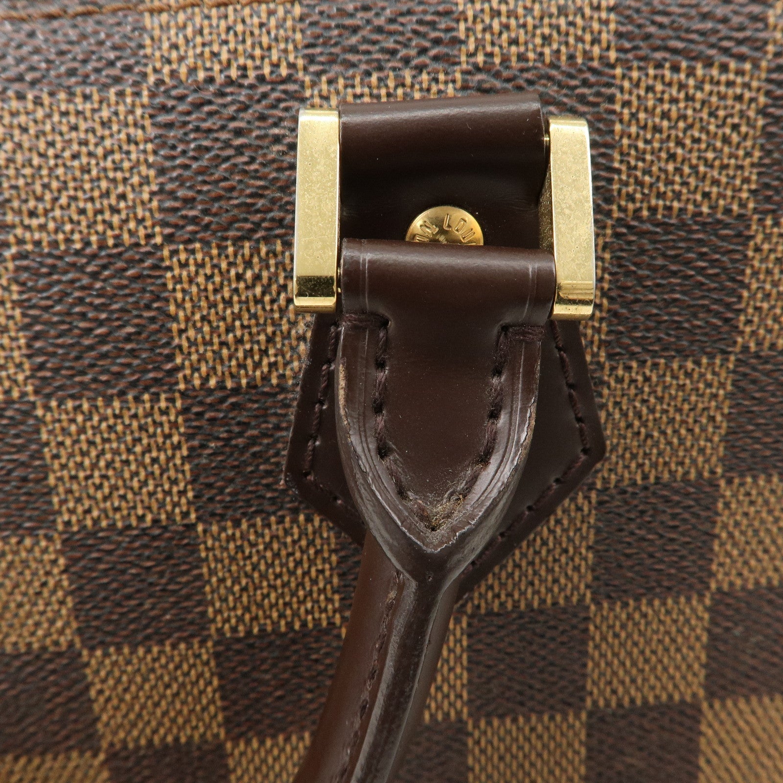 Louis Vuitton Damier Alma PM Hand Bag Brown N51131