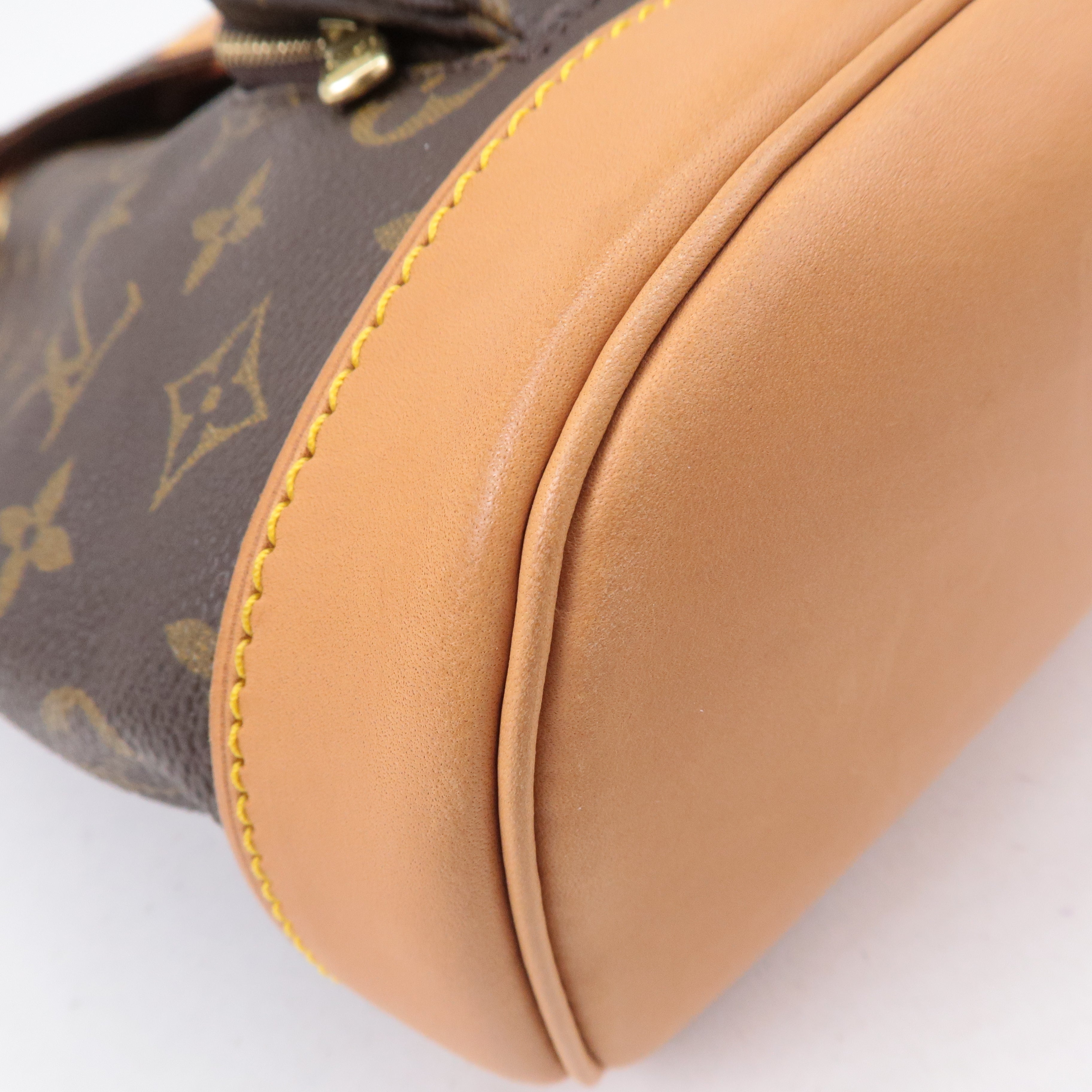 Louis Vuitton Monogram Montsouris MM Back Pack Bag M51136