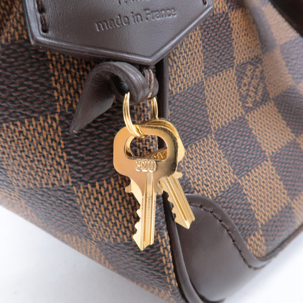 Louis Vuitton Damier Ebene Verona PM Hand Bag Brown N41117