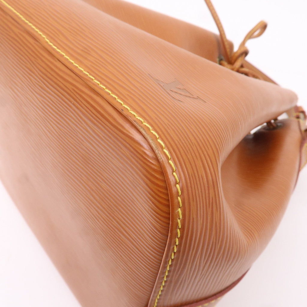 Louis Vuitton Epi Petit Noe Shoulder Bag Zipang Gold M44108