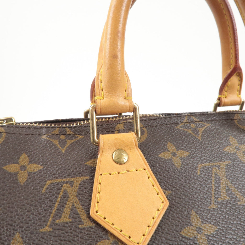 Louis Vuitton Monogram Speedy 25 Hand Bag Boston Bag M41528
