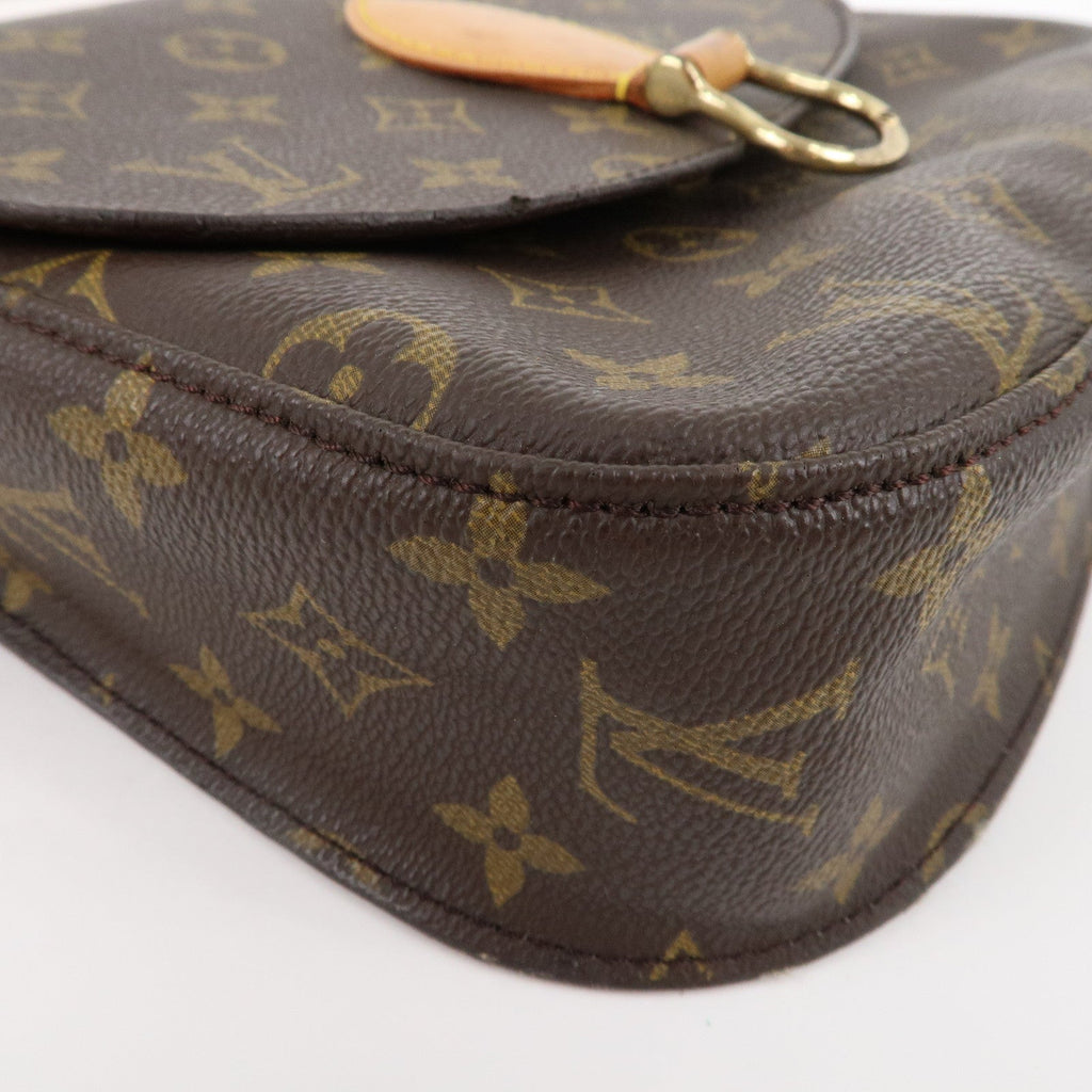 Louis Vuitton Monogram Saint Cloud GM Shoulder Bag Brown M51242