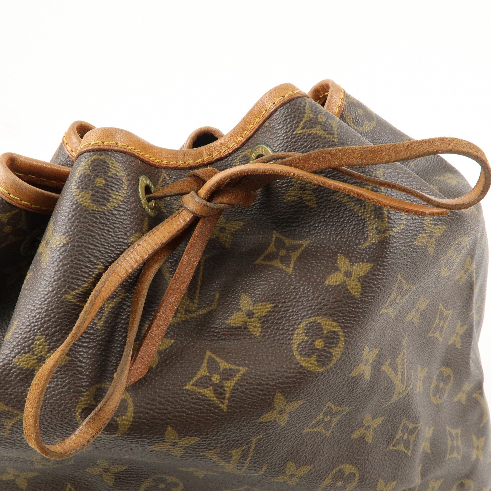 Louis Vuitton Monogram Noe Shoulder Bag Hand Bag Brown M42224