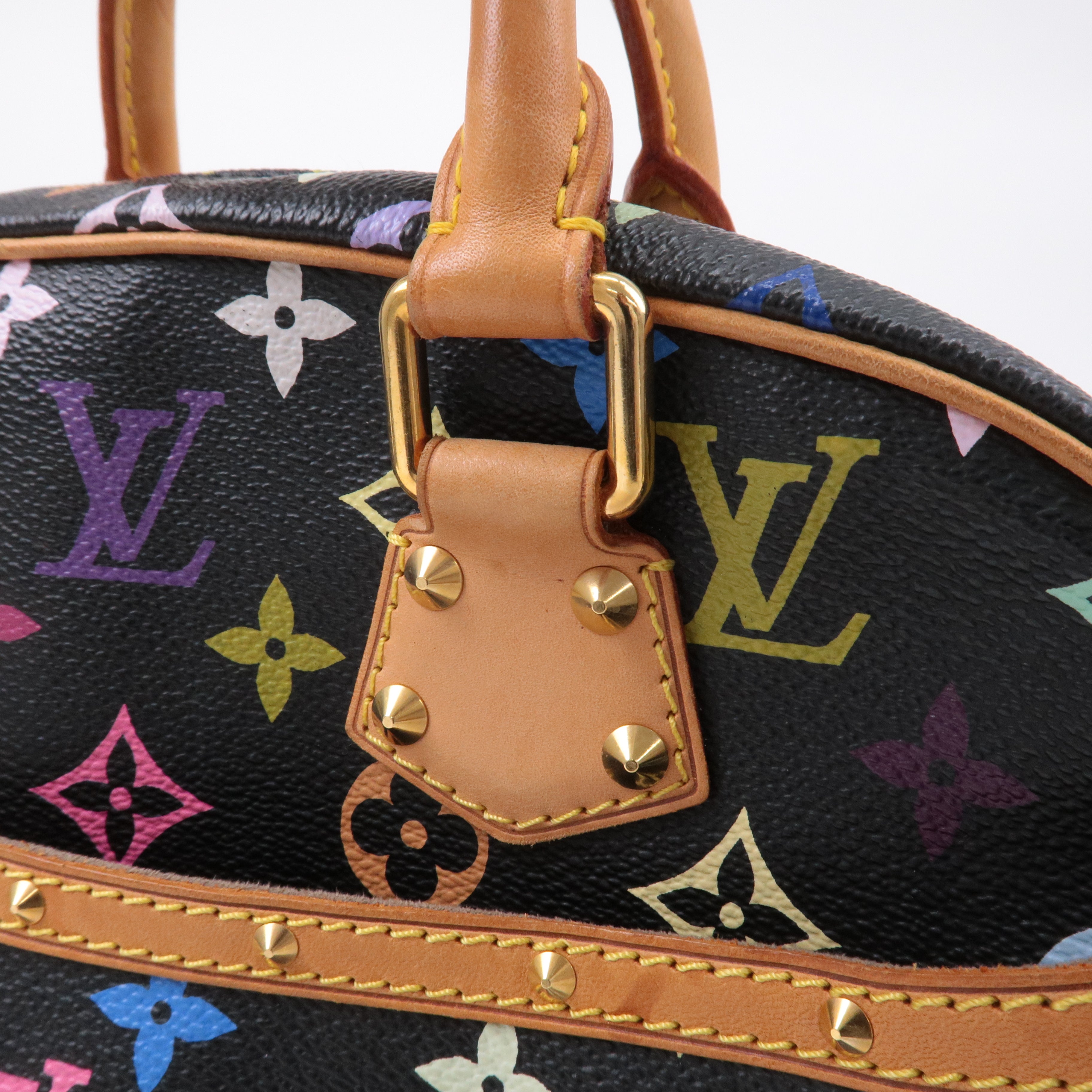 Louis Vuitton Monogram Multi Color Trouville Hand Bag M92662