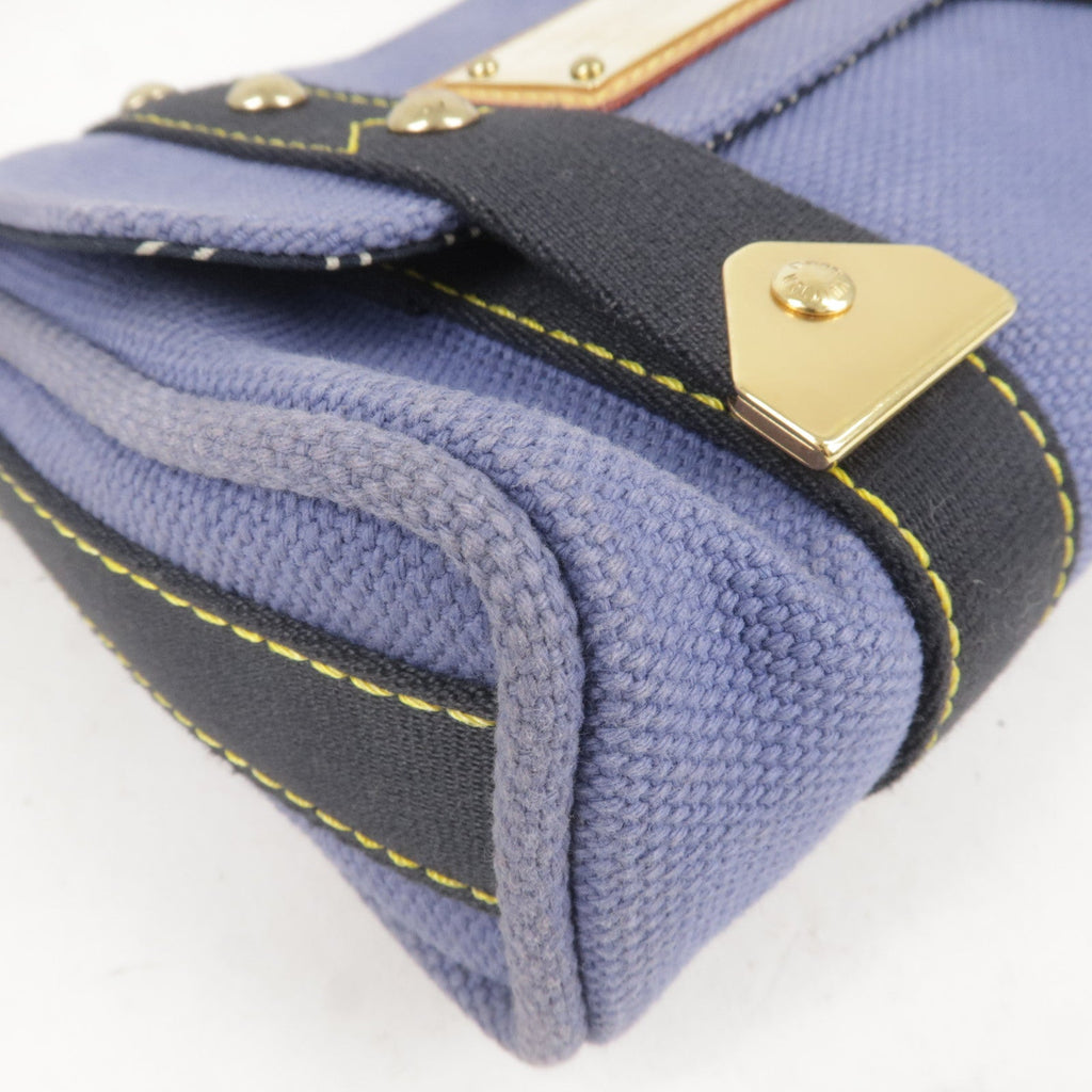 Louis Vuitton Antigua Besace PM Shoulder Bag Blue M40081