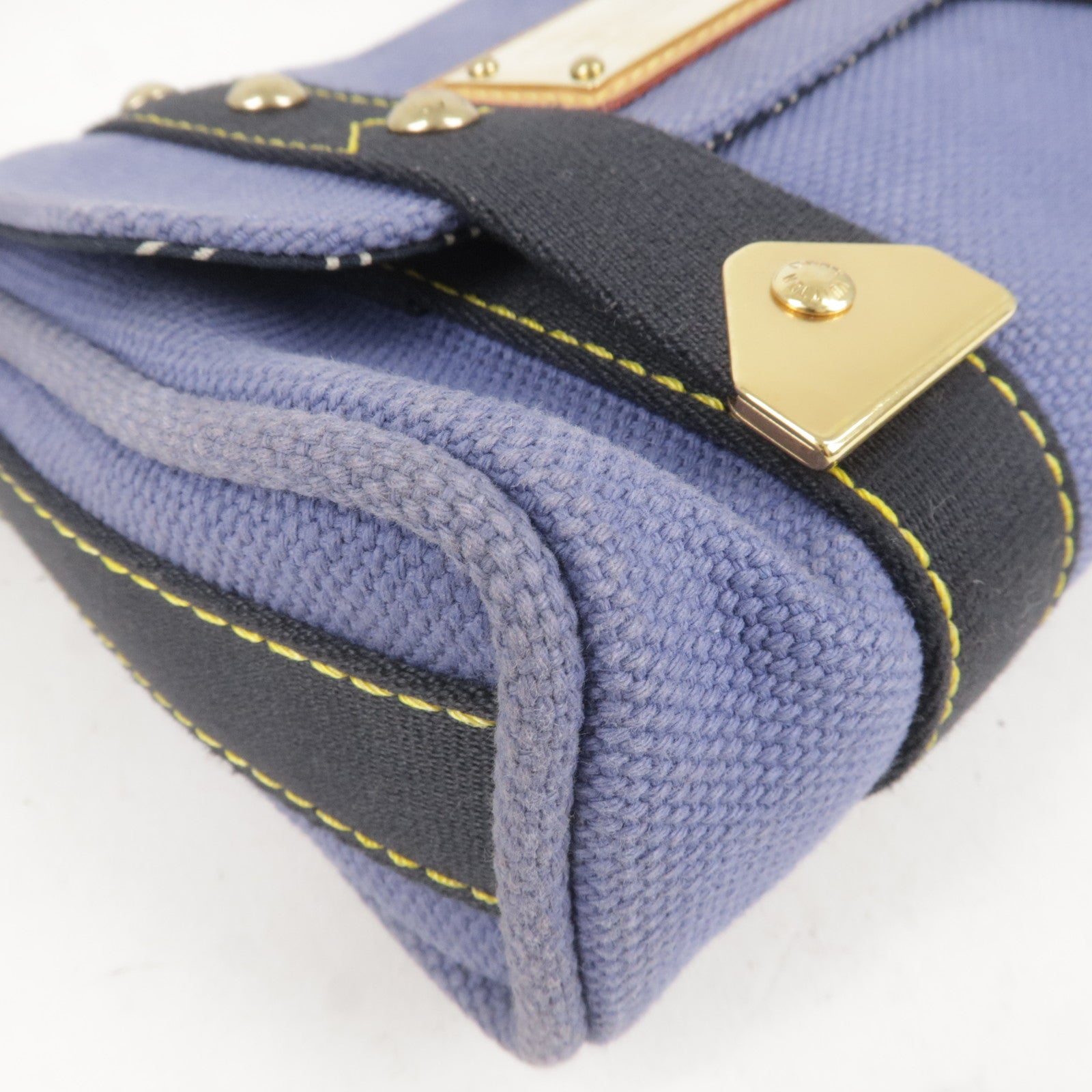 Louis Vuitton Antigua Besace PM Shoulder Bag Blue M40081