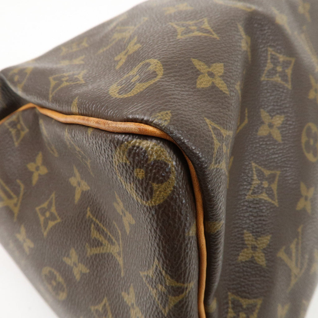 Louis Vuitton Monogram Speedy 35 Hand Bag Boston Bag M41524