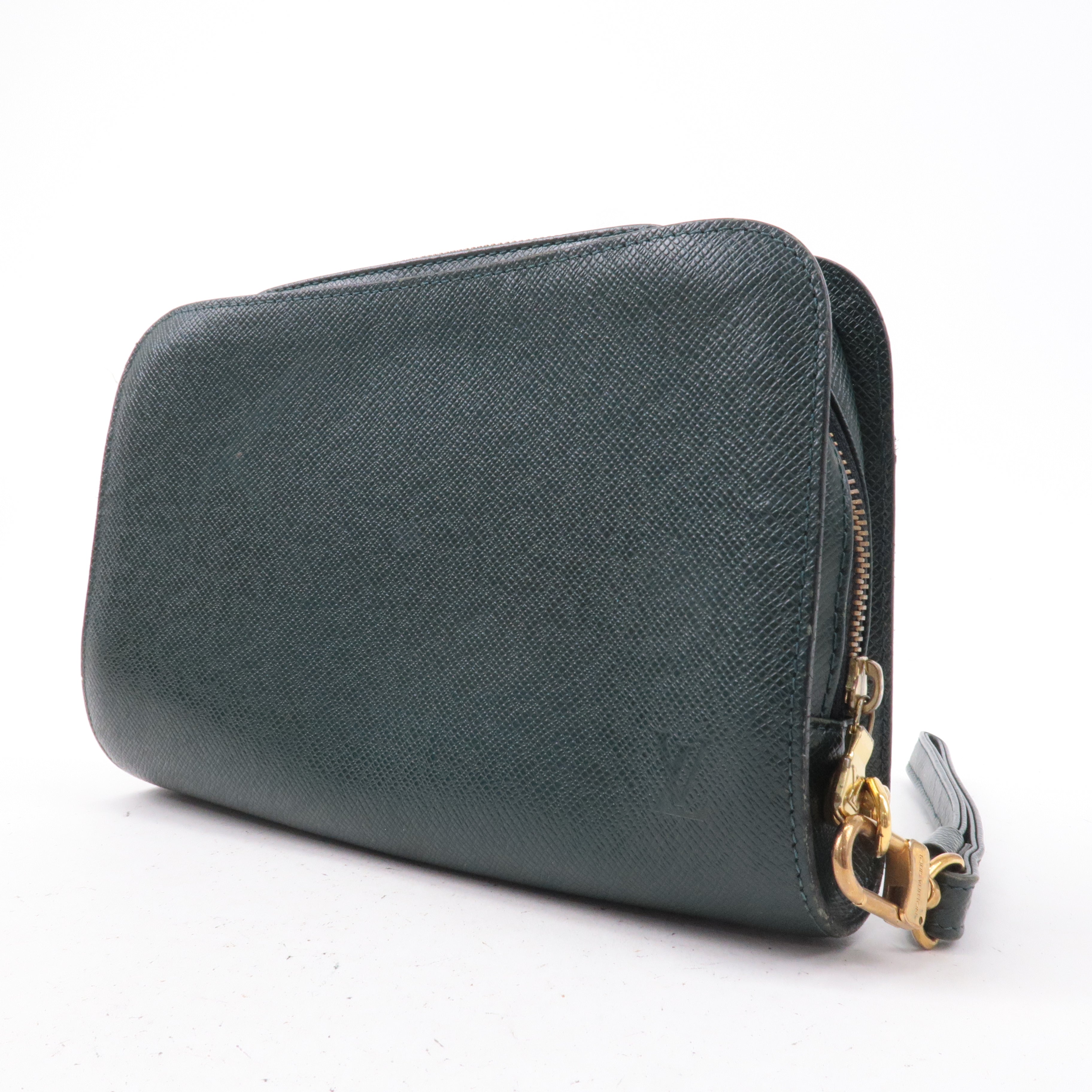 Louis Vuitton Set of 3 Taiga Baikal Clutch Bag Pouch Epicea M30184