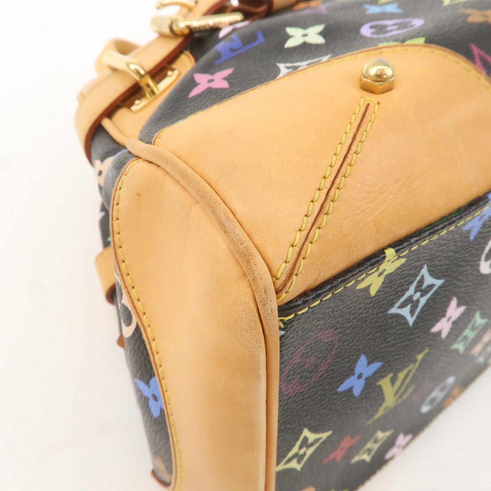 Louis Vuitton Monogram Multi Color Claudia Hand Bag M40194