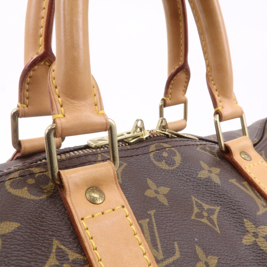 Louis Vuitton Monogram Keep All 45 Boston Bag Brown M41428