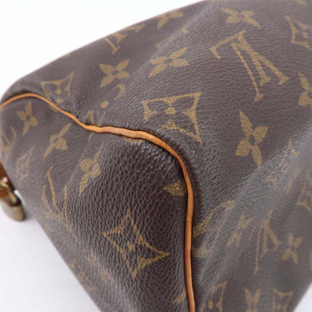 Louis Vuitton Monogram Speedy 25 Hand Bag Boston Bag M41528