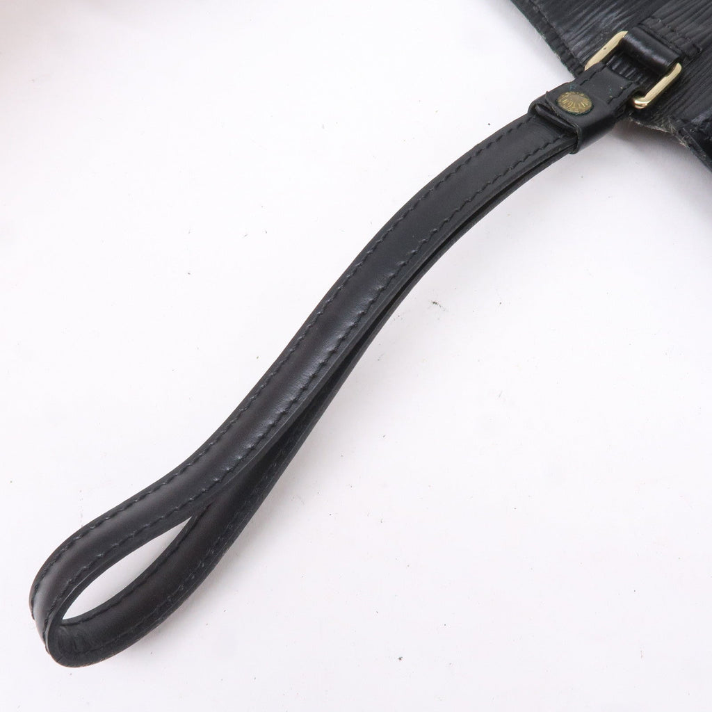 Louis Vuitton Set of 2 Epi Clutch Bag Black M52612 M52522