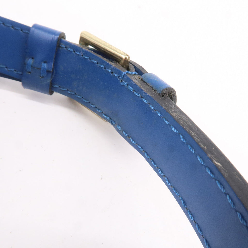 Louis Vuitton Epi Petit Noe Shoulder Bag Toledo Blue M44105