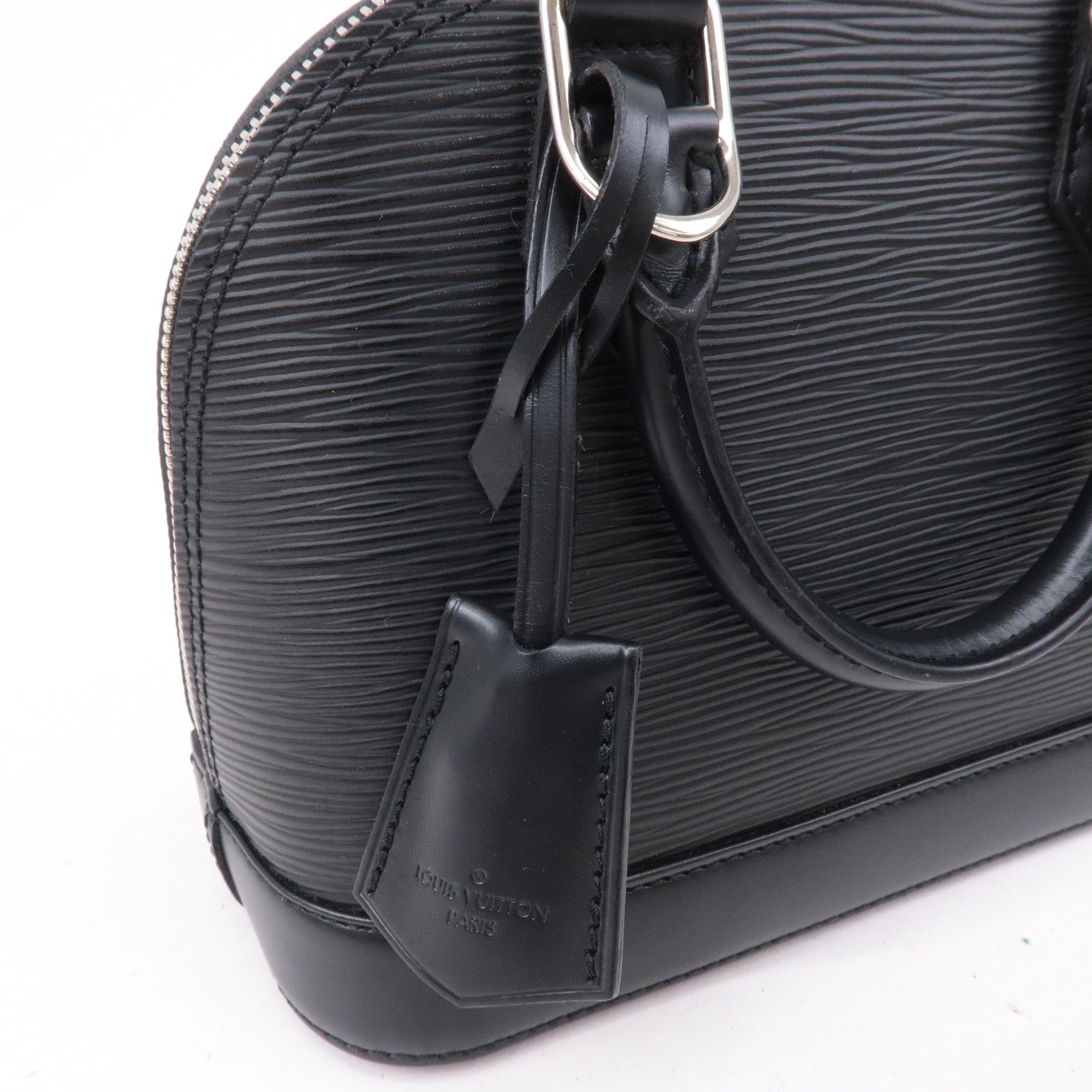 Louis Vuitton Epi Alma BB 2Way Shoulder Bag Noir Black M40862