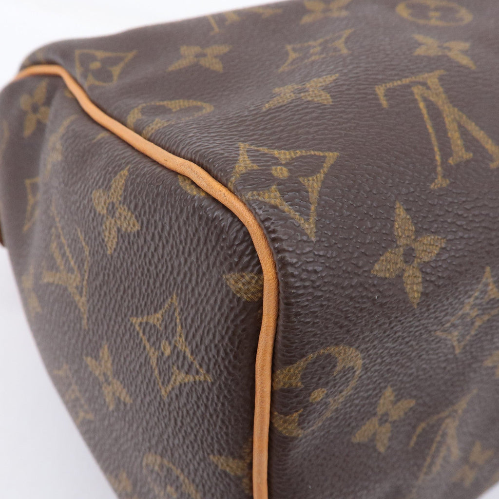 Louis Vuitton Monogram Speedy 25 Hand Bag Boston Bag M41528