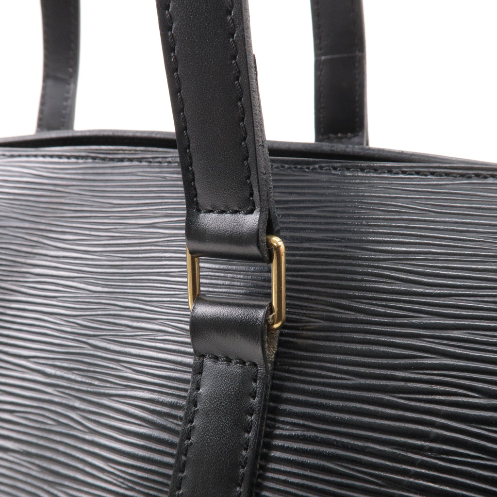 Louis Vuitton Epi Soufflot Hand Bag Noir Black M52862