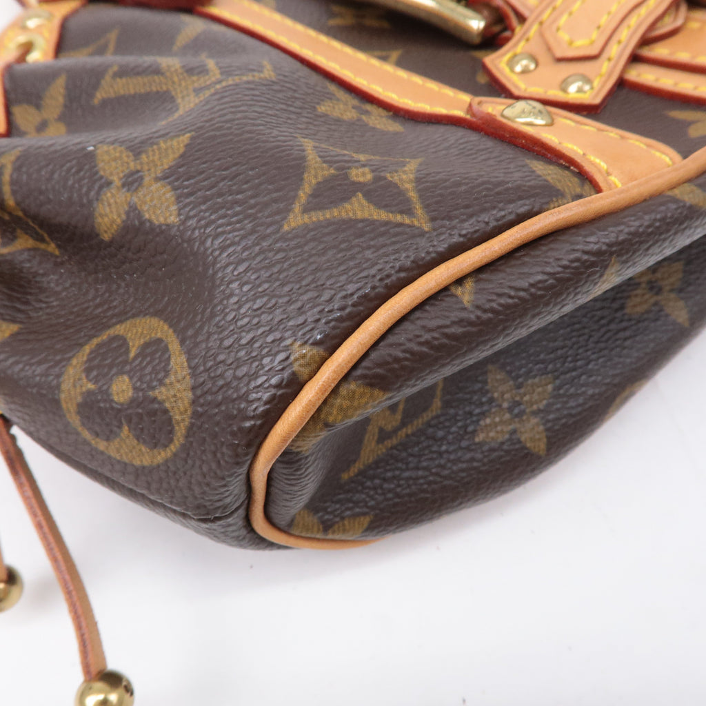 Louis Vuitton Monogram Theda PM Hand Bag Purse M92399