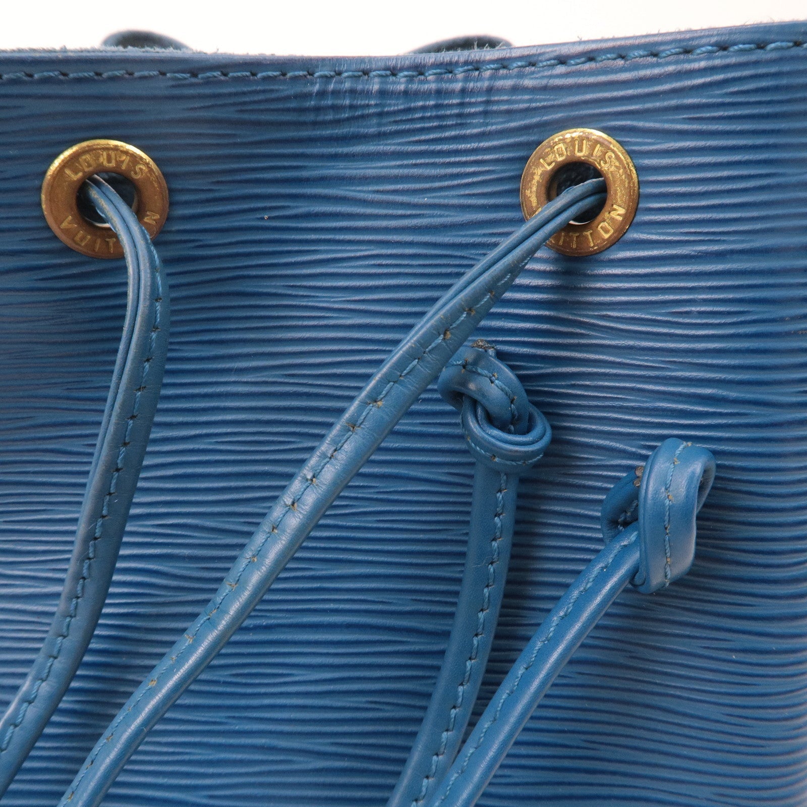 Louis Vuitton Epi Petit Noe Shoulder Bag Toledo Blue M44105