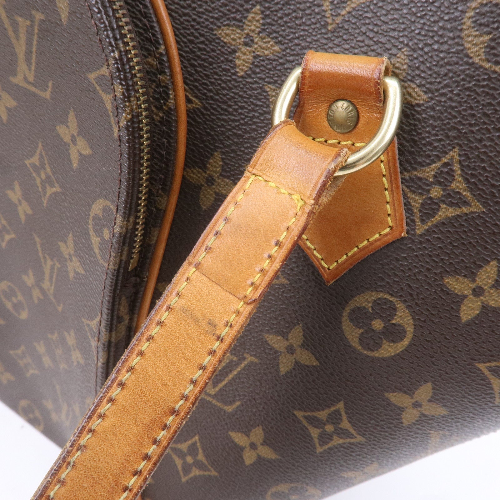 Louis Vuitton Monogram Ellipse Shopping Shoulder Bag Brown M51128