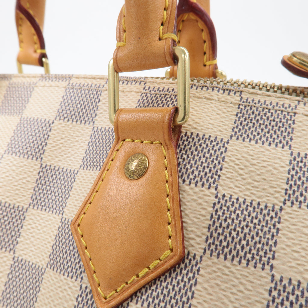 Louis Vuitton Damier Azur Speedy 25 Boston Bag Hand Bag N41371
