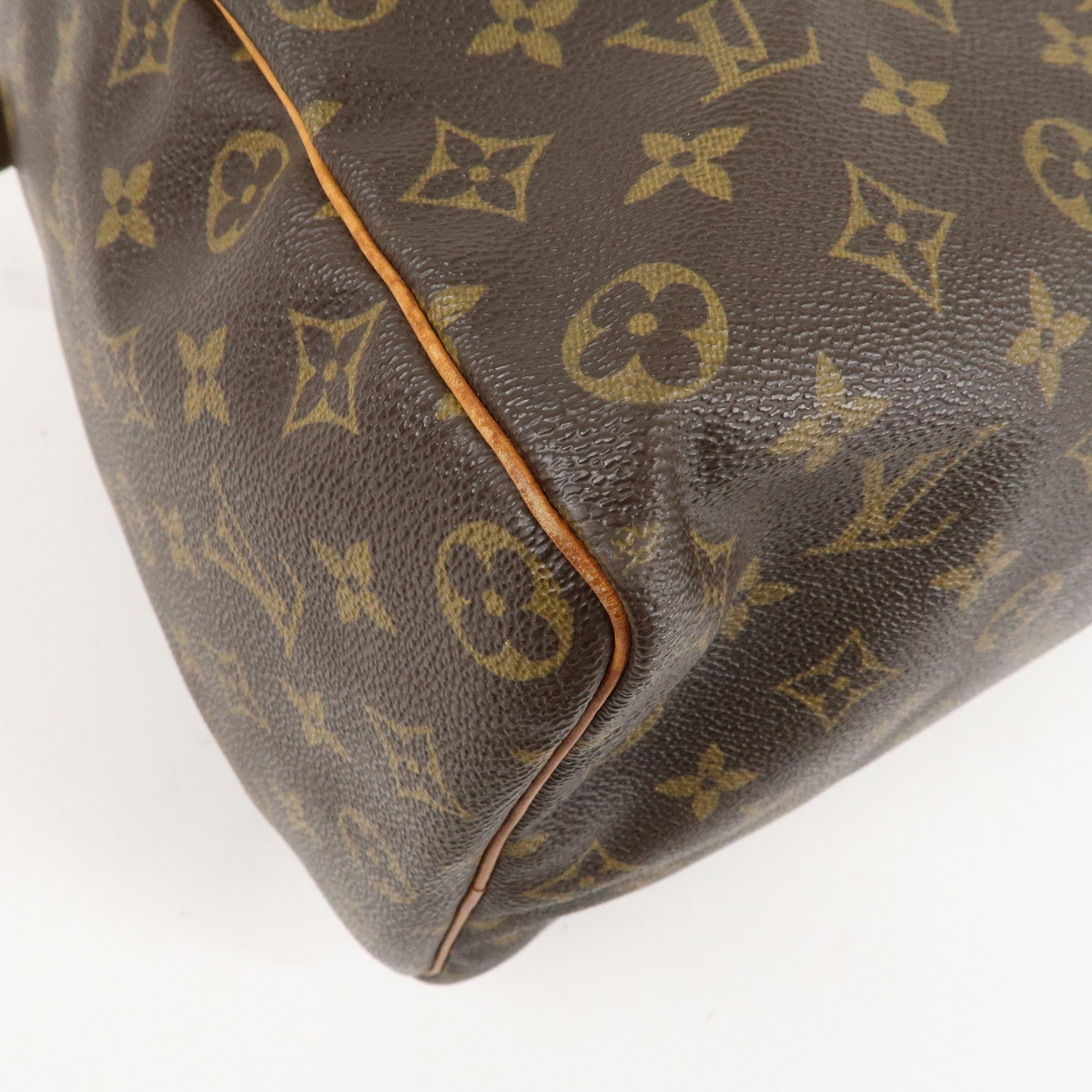 Louis Vuitton Monogram Speedy 35 Hand Bag Boston Bag M41524