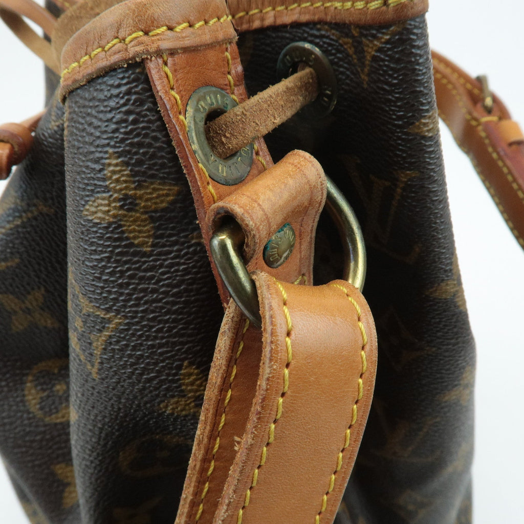 Louis Vuitton Monogram Noe Shoulder Bag Hand Bag Brown M42224