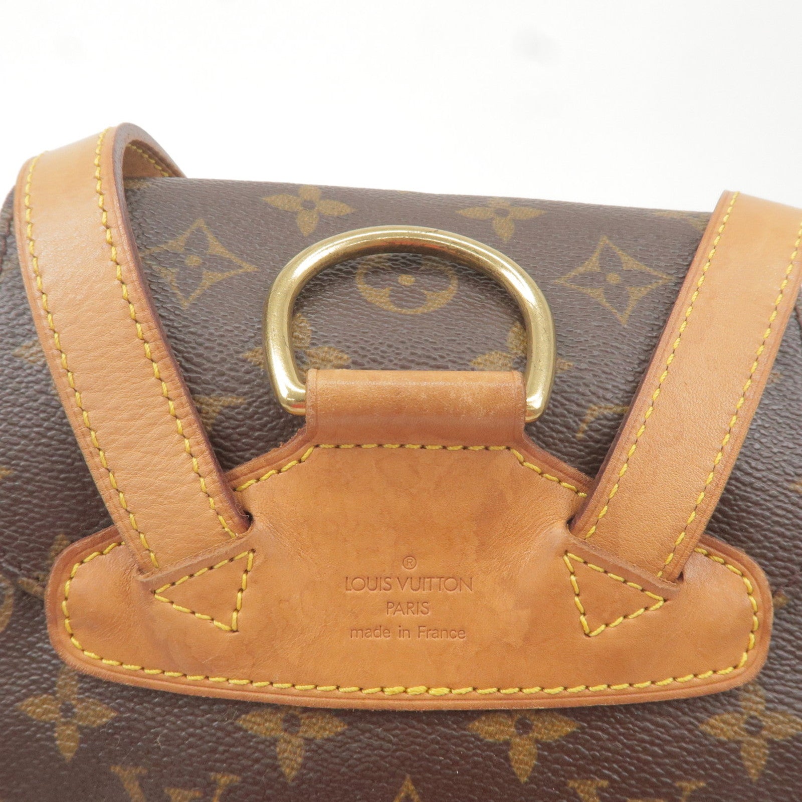 Louis Vuitton Monogram Montsouris MM Back Pack Bag M51136