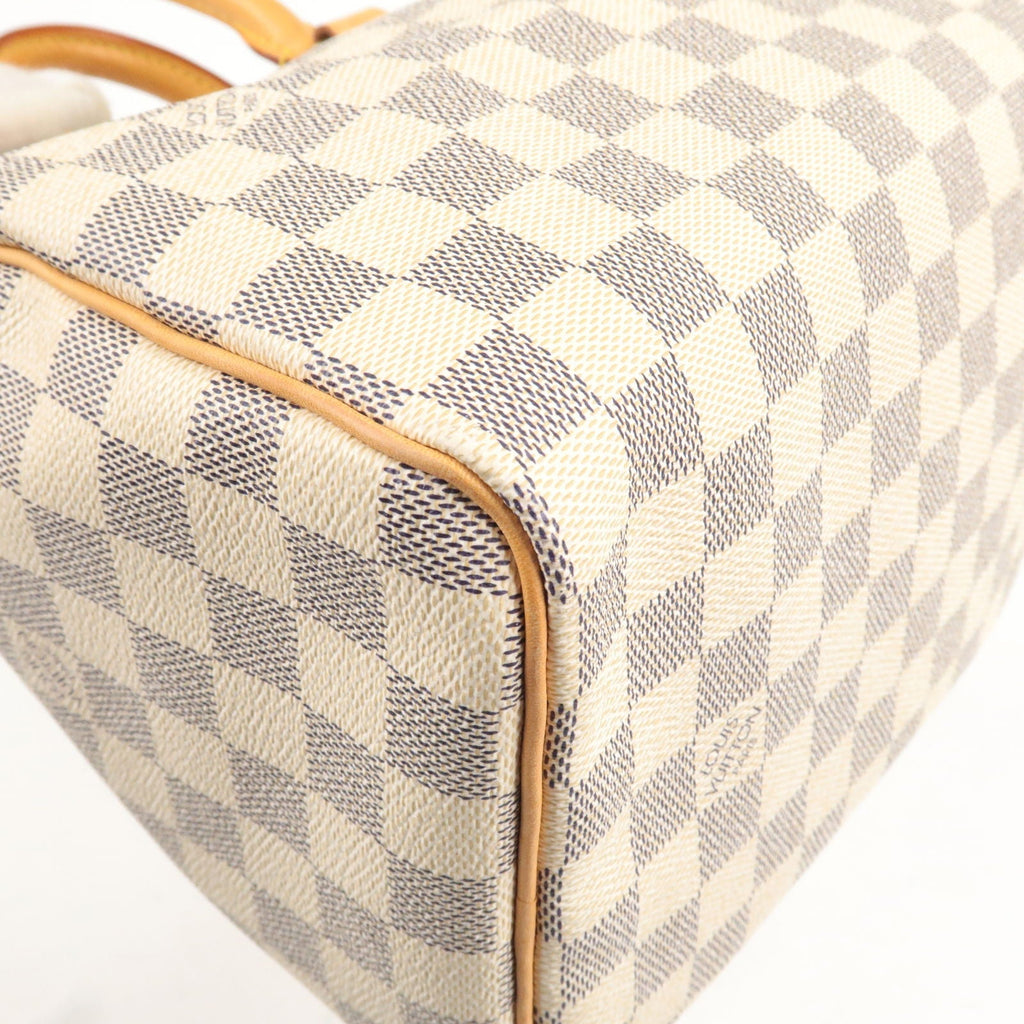 Louis Vuitton Damier Azur Speedy 25 Boston Bag Hand Bag N41534