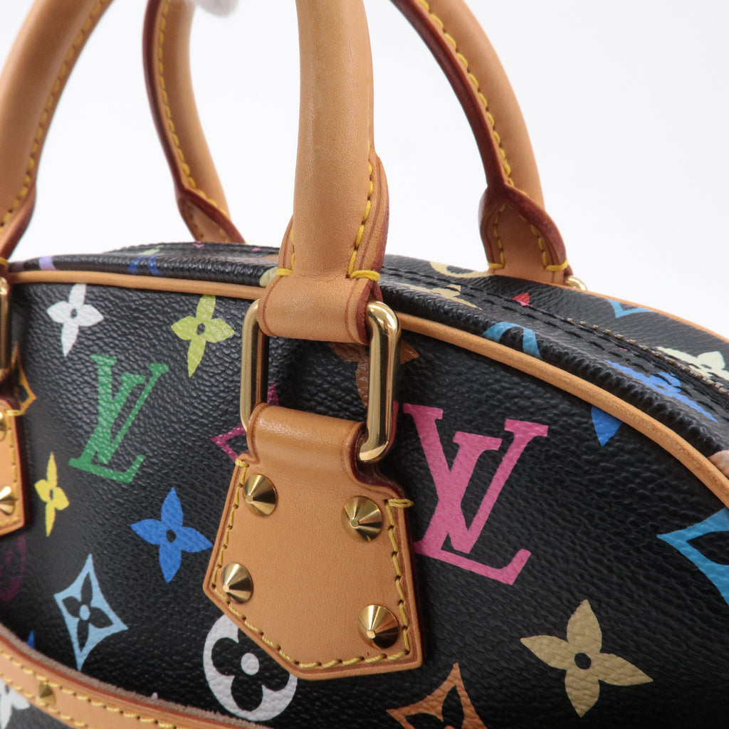 Louis Vuitton Monogram Multi Color Trouville Hand Bag M92662
