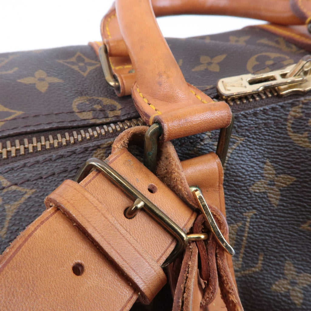 Louis Vuitton Monogram Keep All 45 Boston Bag Brown M41428