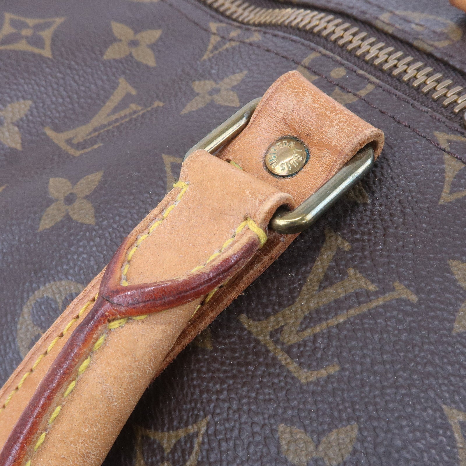 Louis Vuitton Monogram Keep All 50 Bag Brown M41426