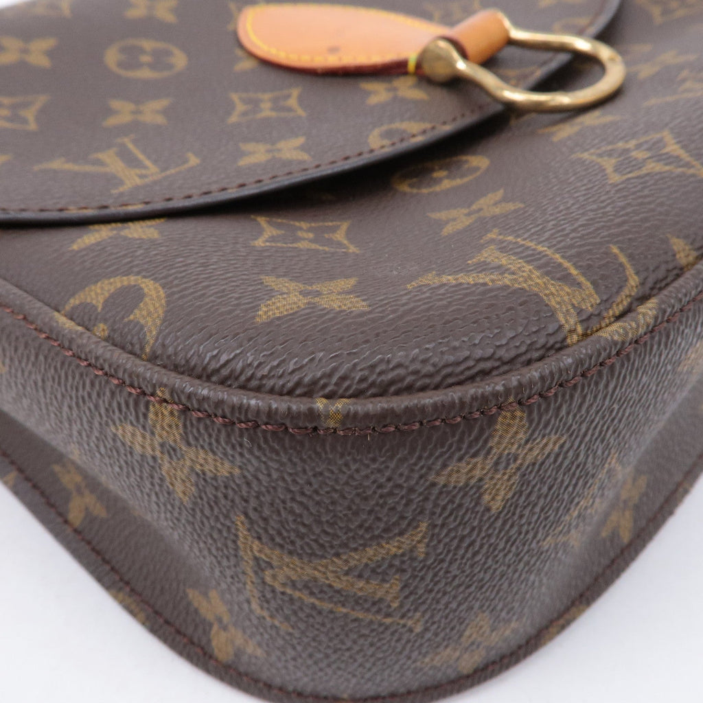 Louis Vuitton Monogram Saint Cloud GM Shoulder Bag Brown M51242