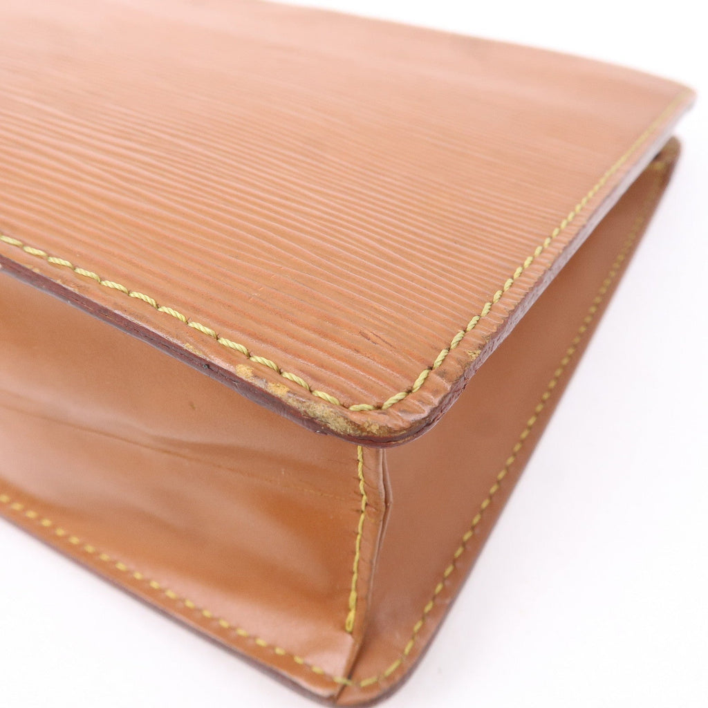 Louis Vuitton Epi Pochette Homme Clutch Bag Zipangu Gold M52528