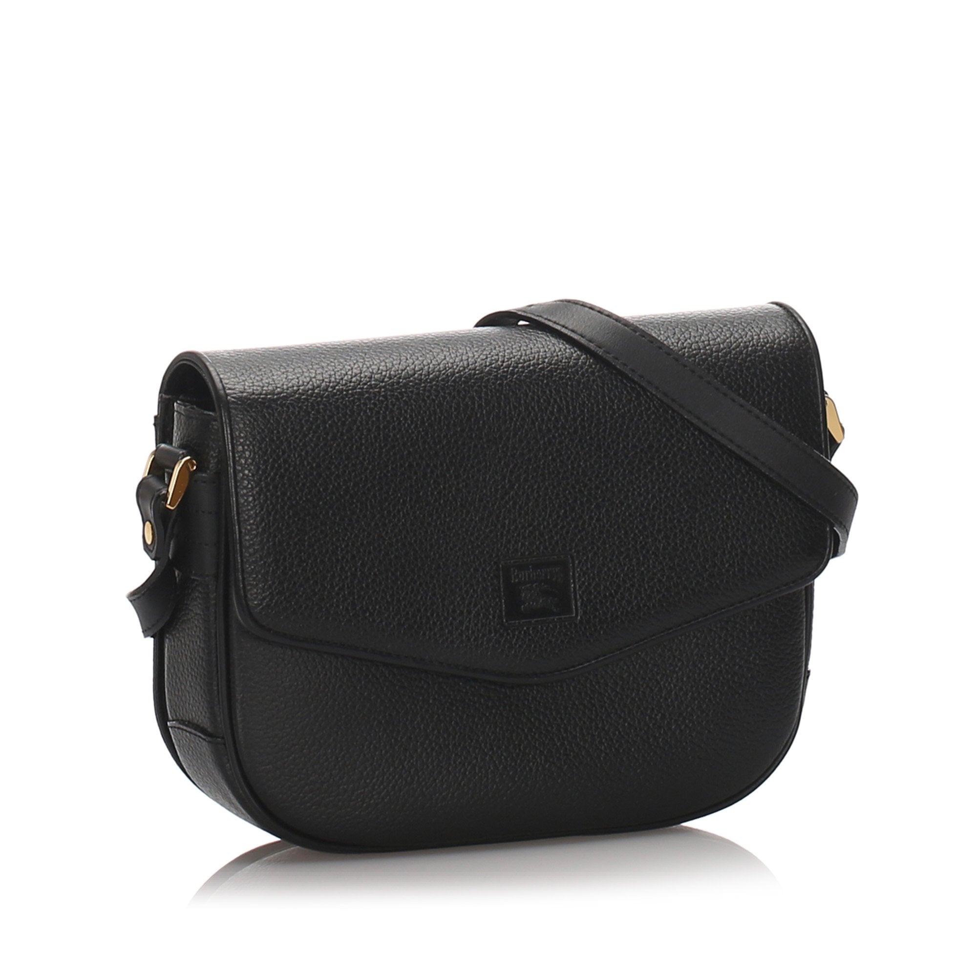 Pre-Loved Burberry Black Others Leather Crossbody Bag United Kingdom