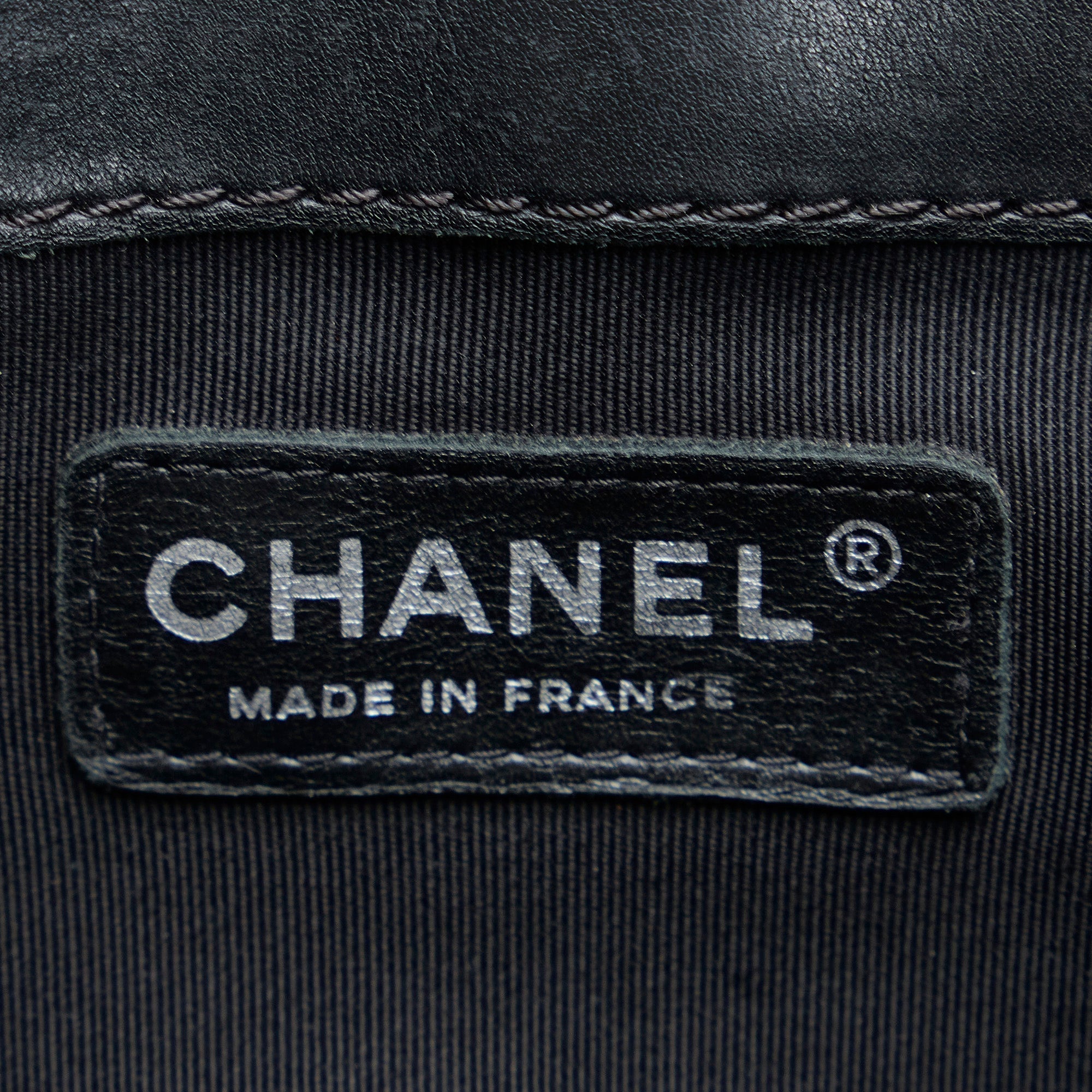 CHANEL Medium Patent Reverso Boy Flap Crossbody Bag