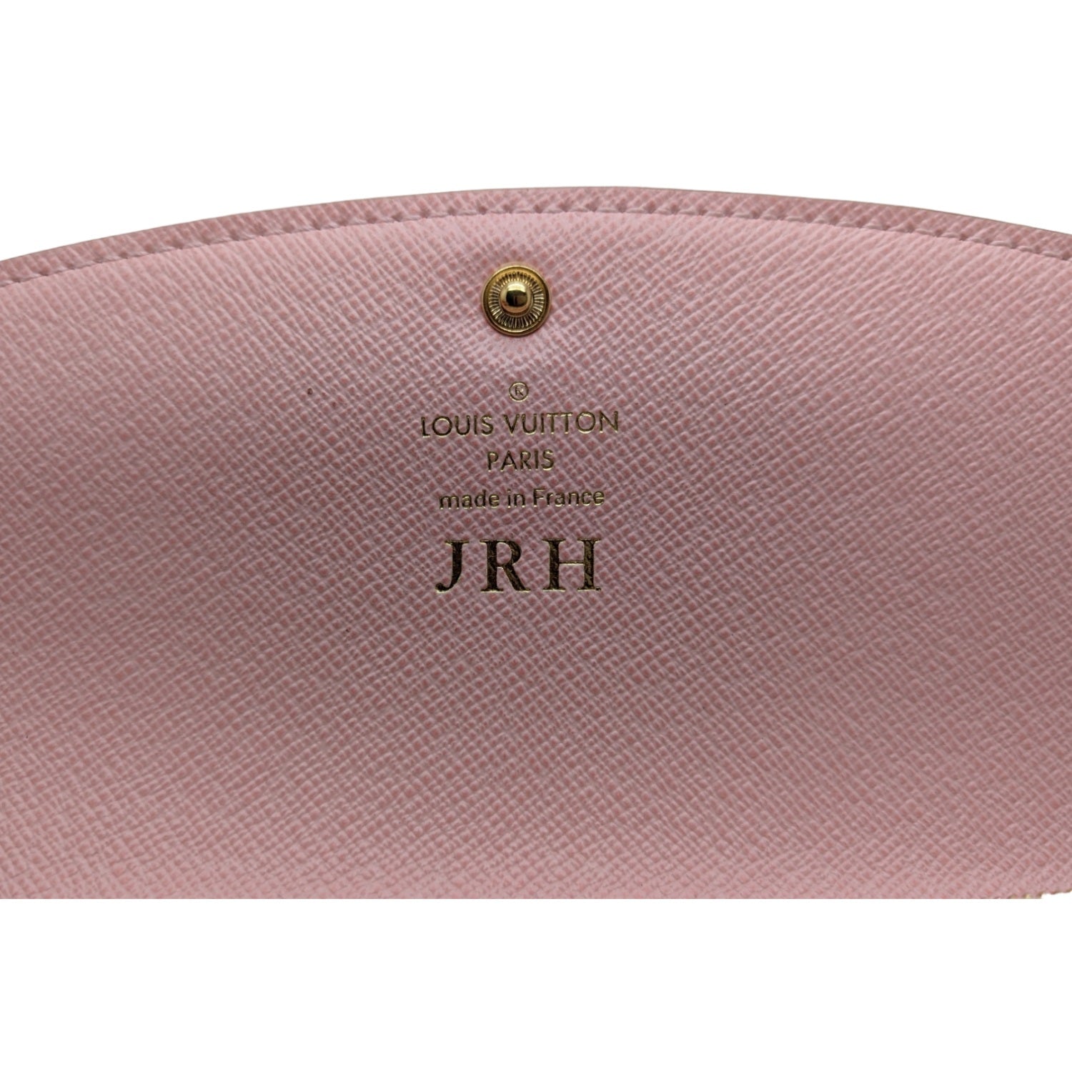 Louis Vuitton Damier Azur Emilie Wallet Rose Ballerine