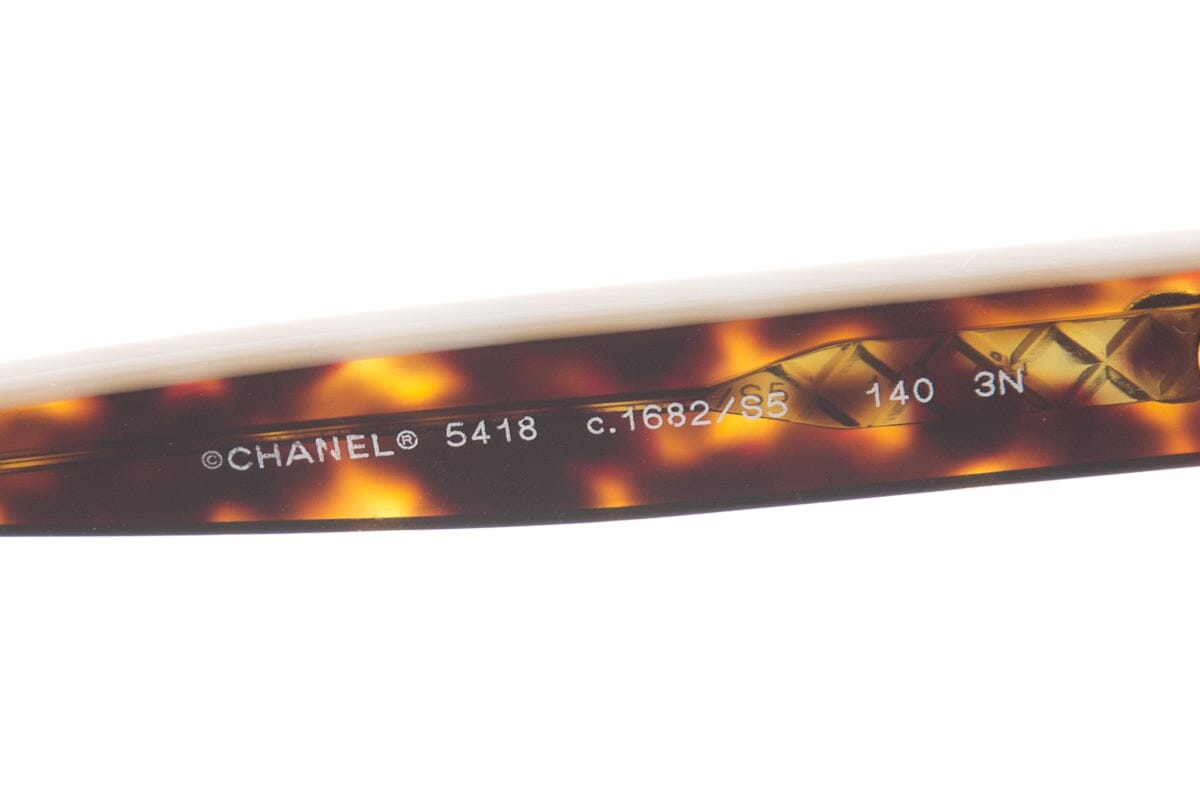 Chanel Brown Square Sunglasses