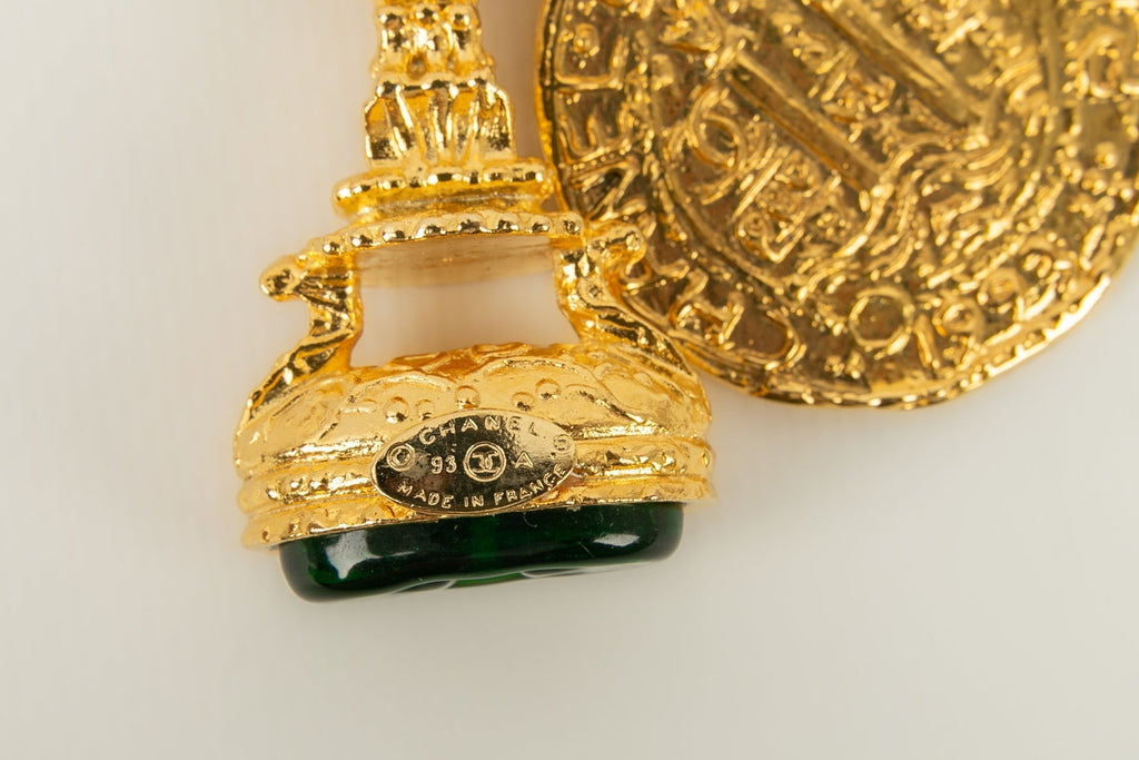 Collier sceau Chanel 1993