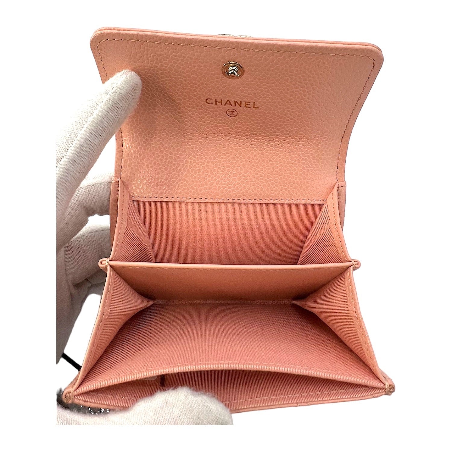 Chanel bag Boy Trifold Flap Compact Wallet