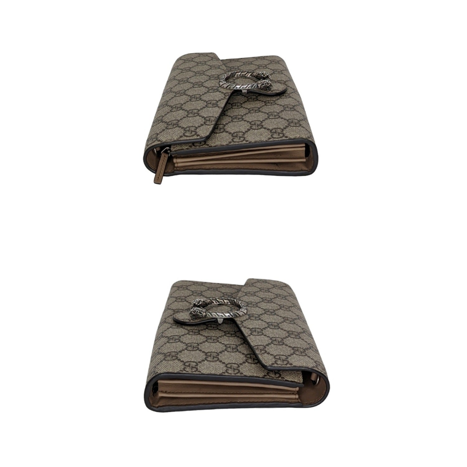 Gucci GG Supreme Monogram Dionysus Chain Wallet