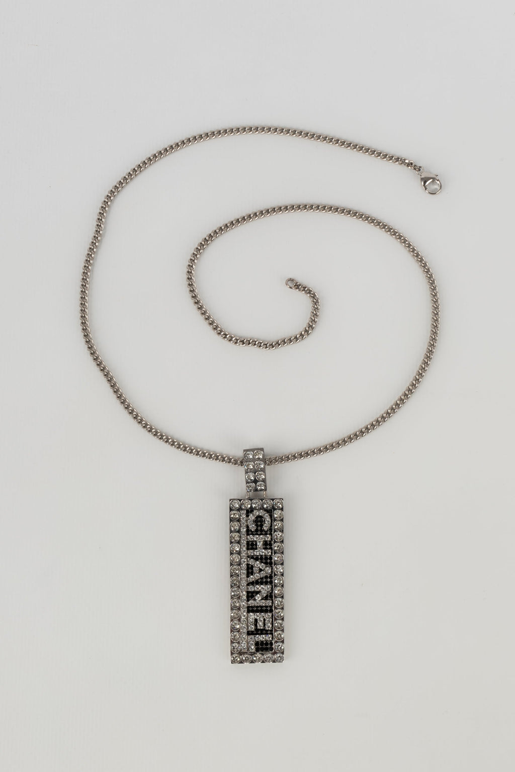 Collier argent�� Chanel Automne 2003