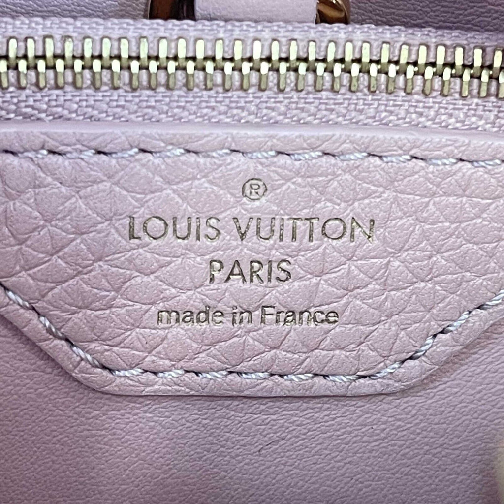 LOUIS VUITTON - Capucines Bag Limited Edition with Satin Ribbons w / Strap