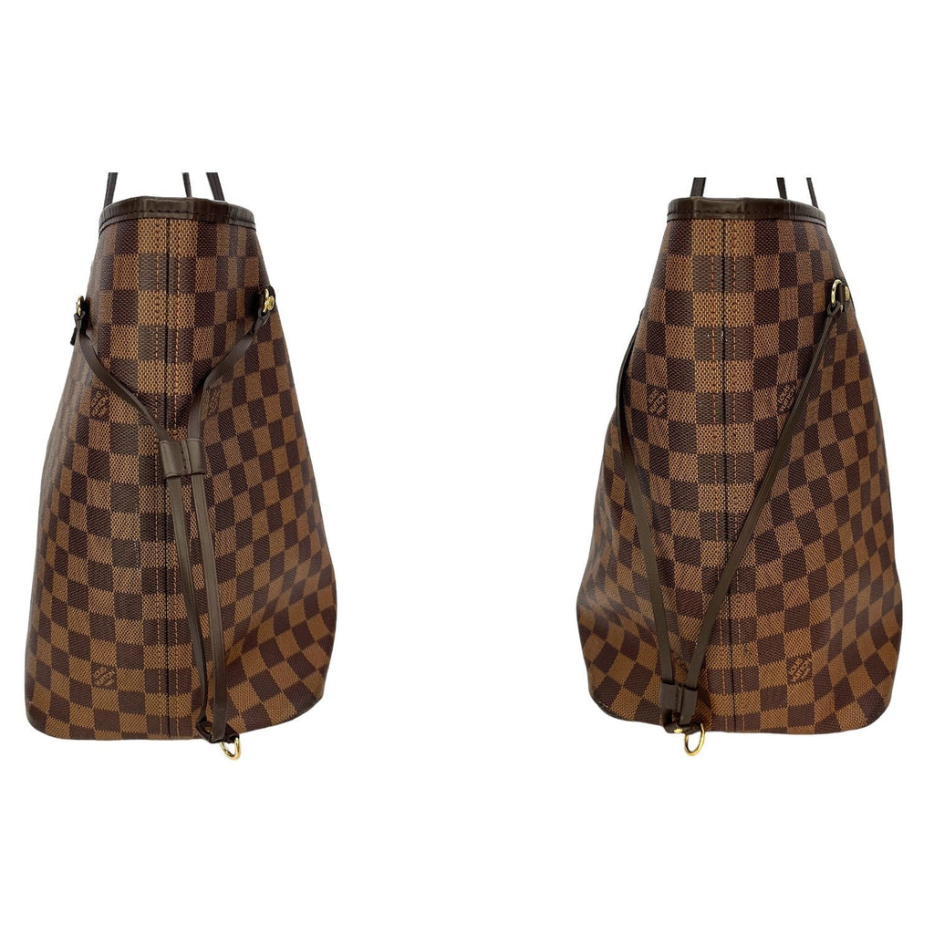 Louis Vuitton Damier Ebene Neverfull GM w/ Pouch
