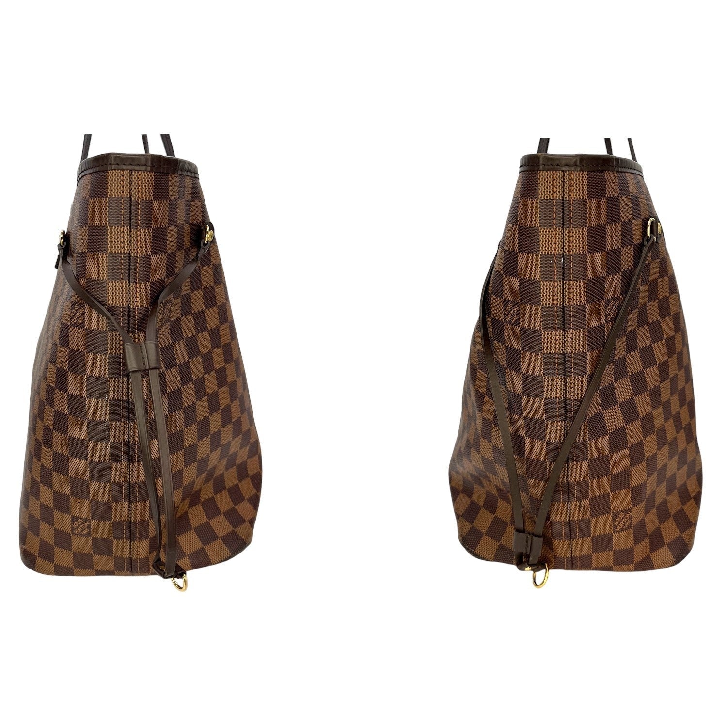 Louis Vuitton Damier Ebene Neverfull GM w/ Pouch