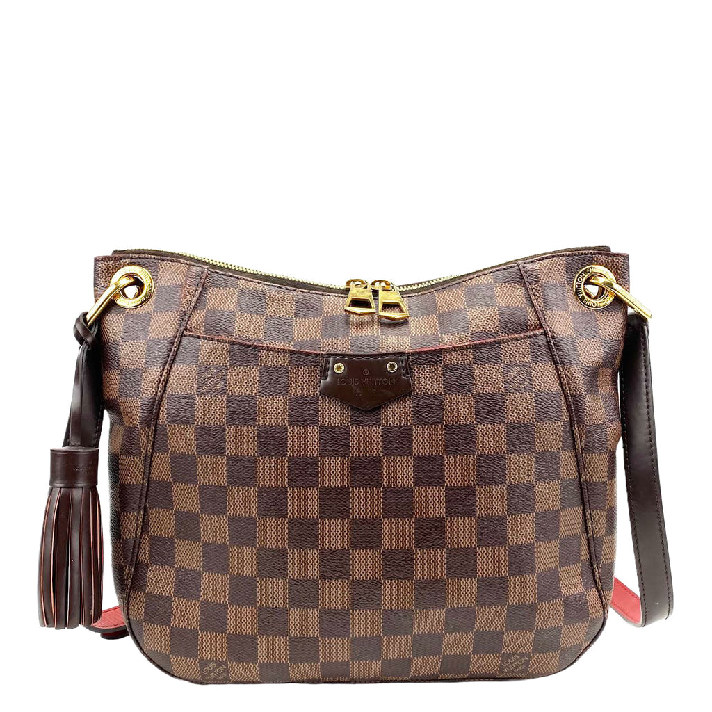 LOUIS VUITTON South Bank Besace Damier Ebene