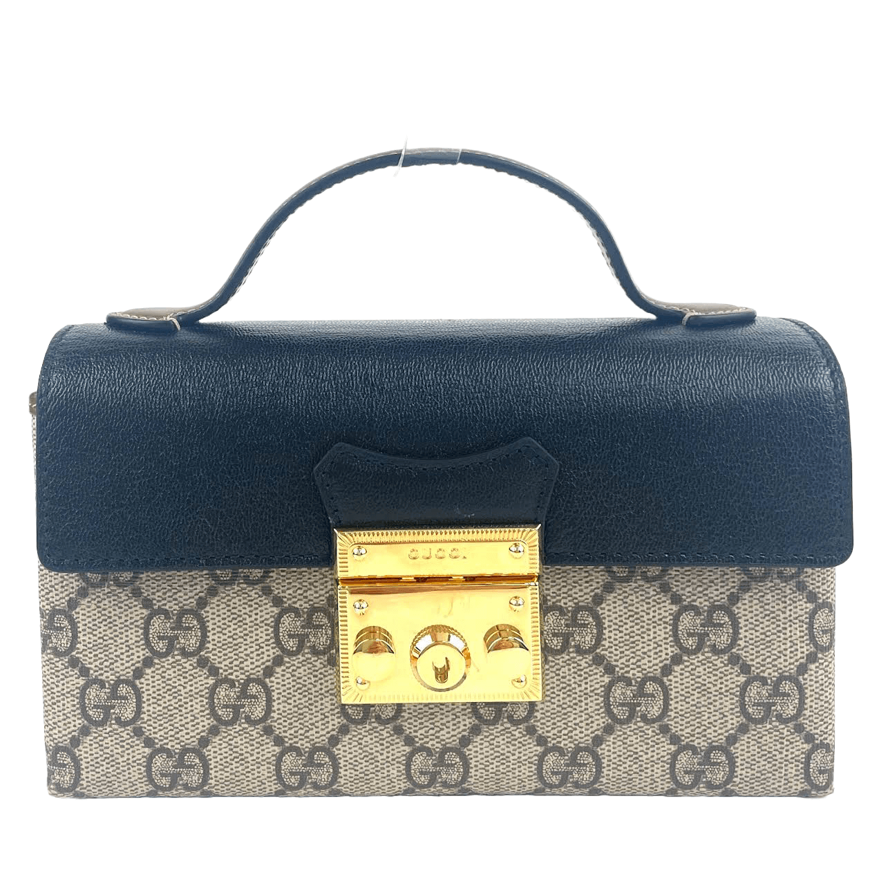 GUCCI GG Supreme Padlock Mini Bag