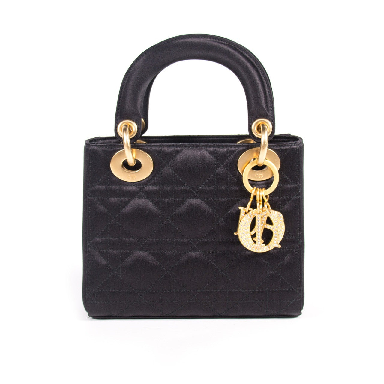 Christian Dior Satin Micro Lady Dior